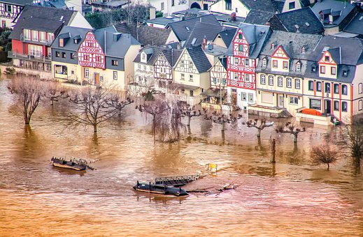 High Water, Rhine, Rhineland Palatinate