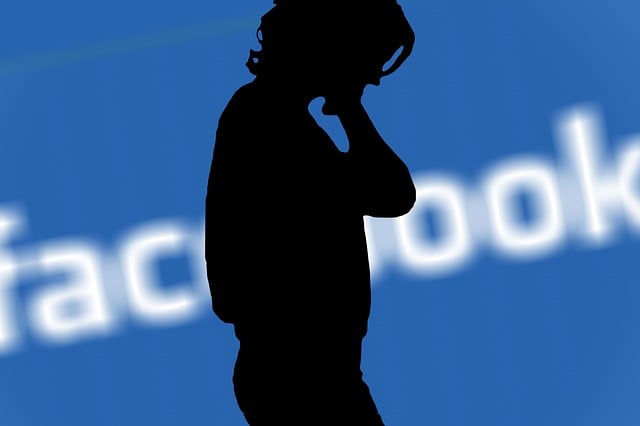 Free facebook people network illustration