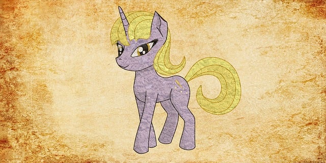 Free unicorn girl picture girl illustration