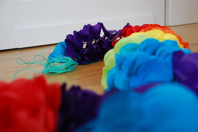 Free Garland Multicoloured photo and picture