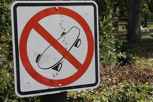 Free Old Sign Vandilized Sign photo and picture
