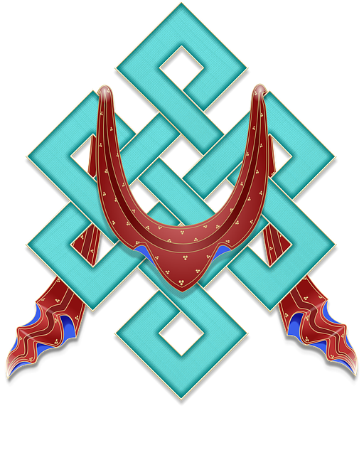 Free buddhist buddha knott illustration