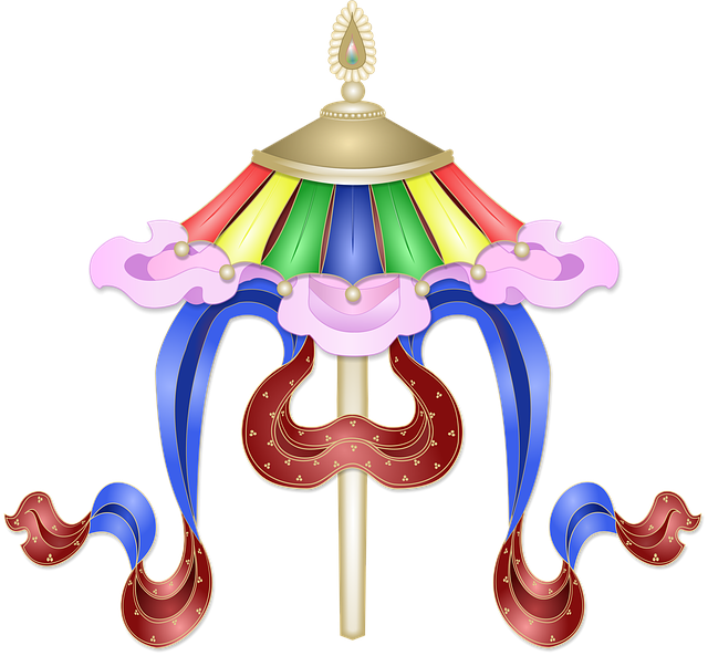 Free buddhist buddha knott illustration