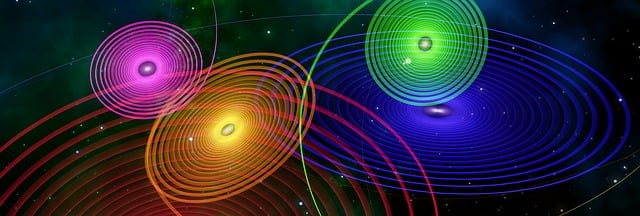 Weltall, Spirale, Galaxien, Universum