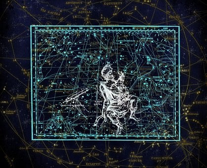 Download free HD stock image of Constellation Constellation Map Free constellation constellation map star sign illustration