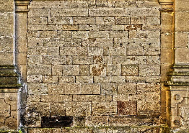 Free Wall Sandstone Wall photo and picture