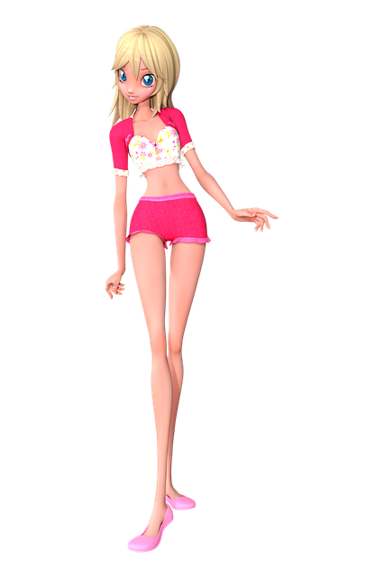 Download free HD stock image of Toon Manga Free toon manga kawai illustration