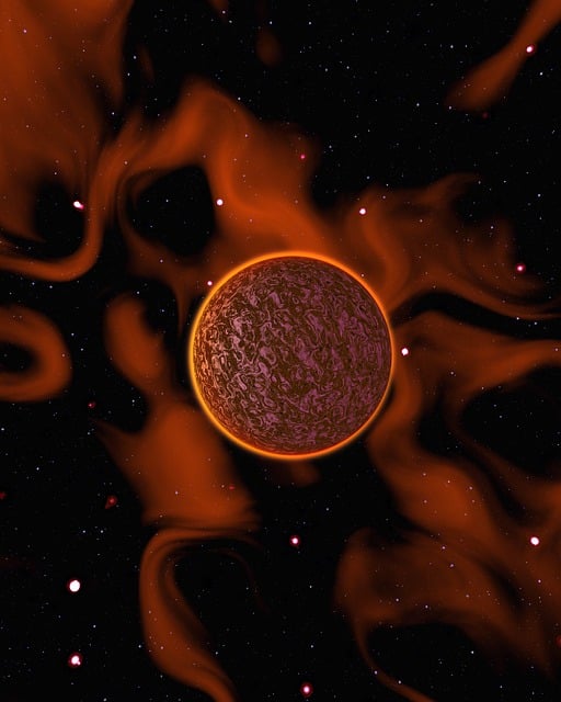 Außerirdischer Planet, Pflanze, Kosmos