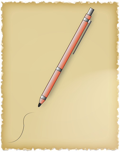 Free pen write ballpoint pen vector