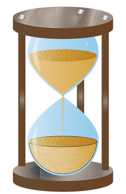 Free hourglass time sand vector