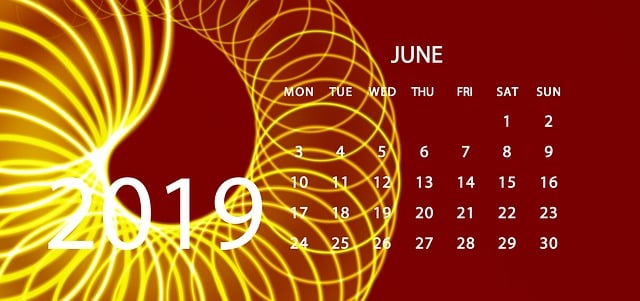 Free agenda calendar schedule illustration