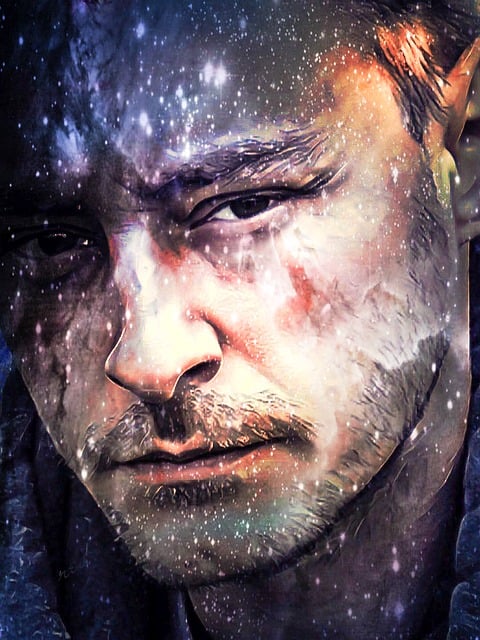 Free Man Space illustration and picture