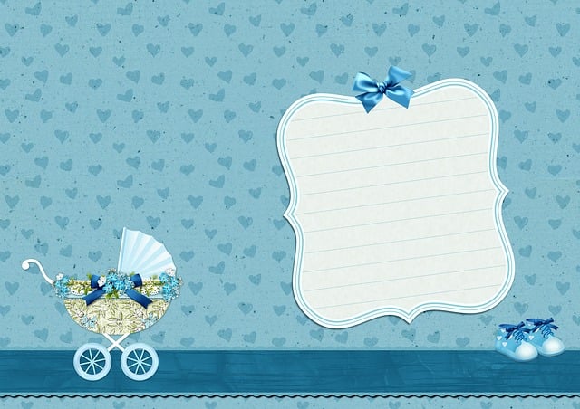 Free background image stroller baby shoes illustration