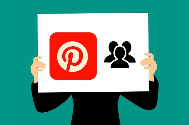 Free pinterest pin social illustration