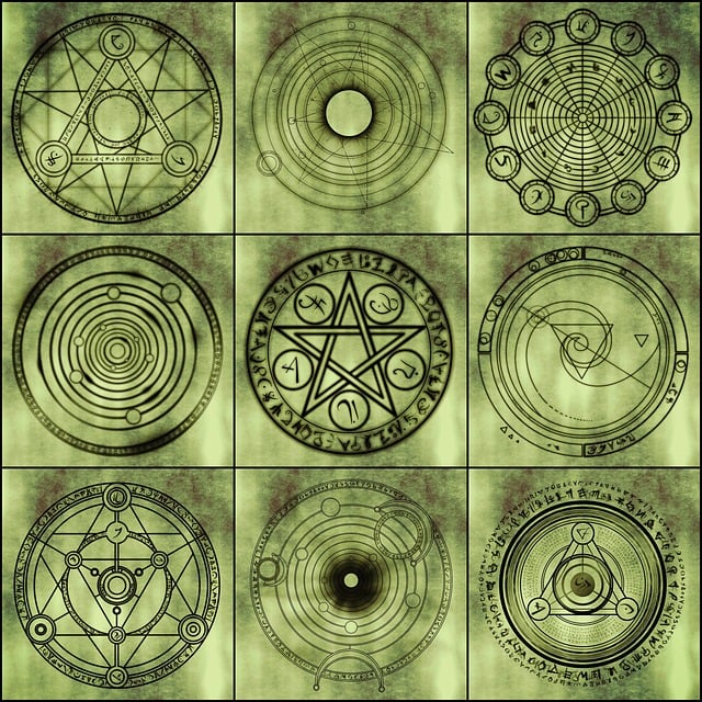 Free pattern retro abstract illustration