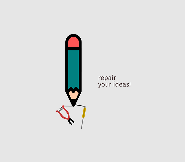 Free pencil sketch idea illustration