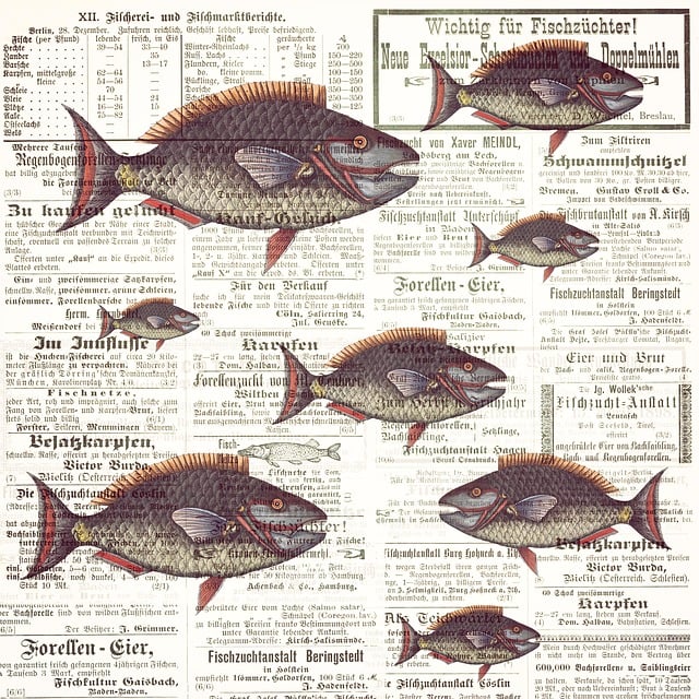 Free fish fishes against the current illustration