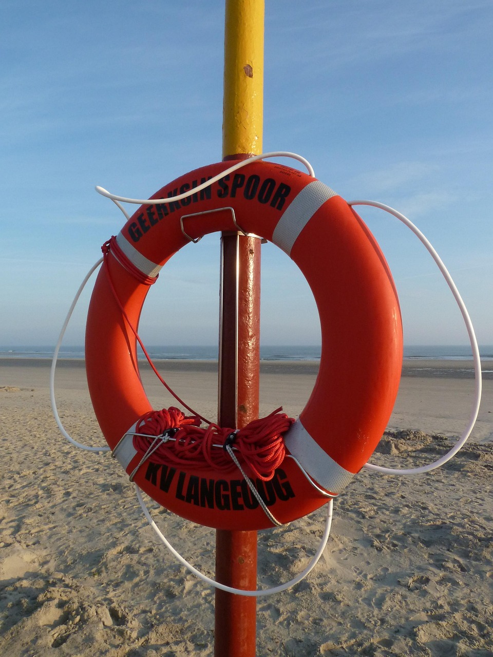 Bouée De Sauvetage Baywatch - Taille L - PVC - Neuf - Bravo Ops-060200