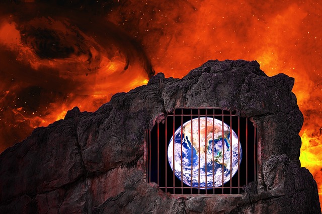 Free earth day recycle earth illustration