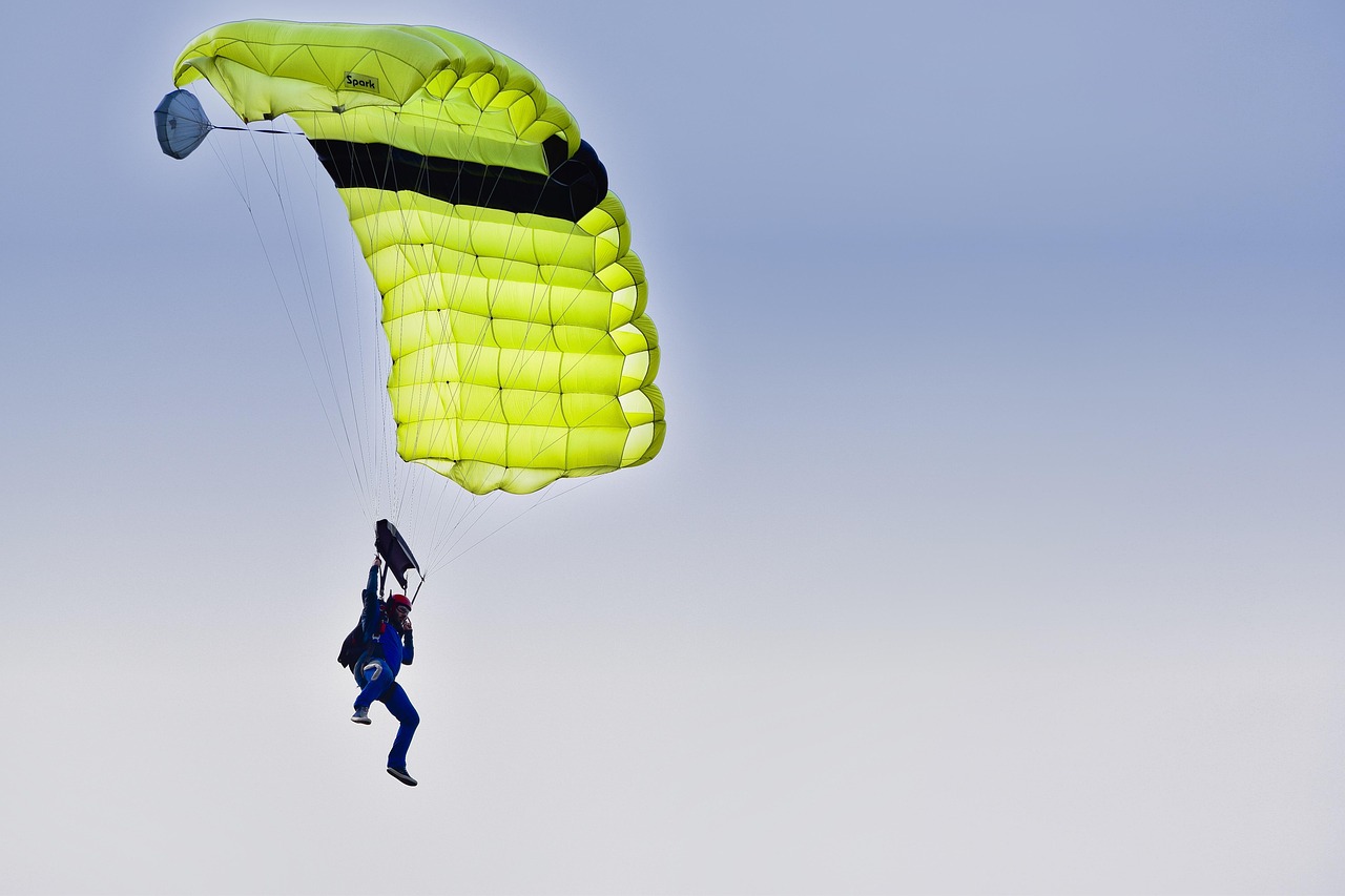 Skydiving Parachute Skydiver Free photo on Pixabay Pixabay