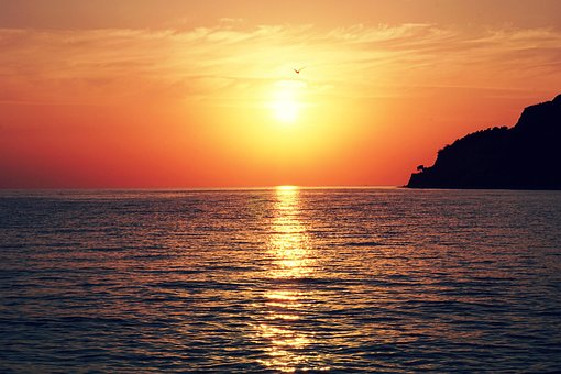 Sonnenuntergang, Morgendämmerung