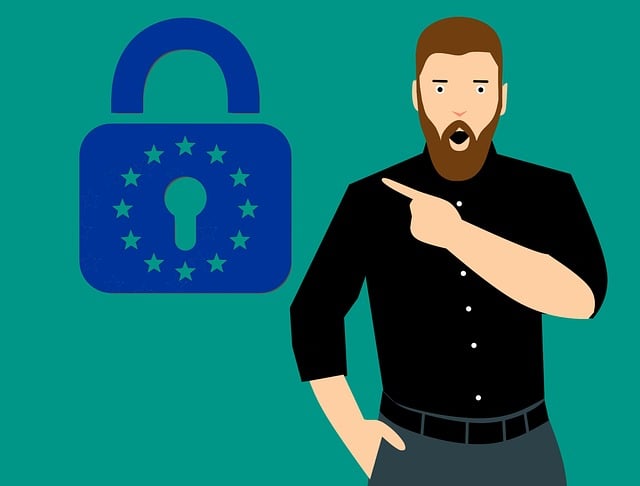 Free gdpr security data illustration