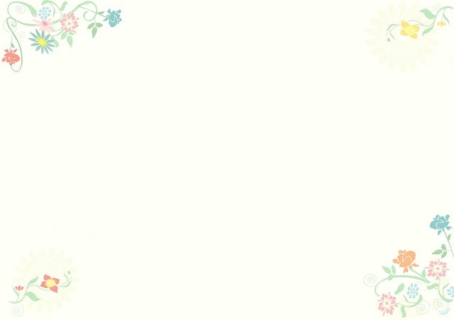 Free illustration flowery pattern illustration