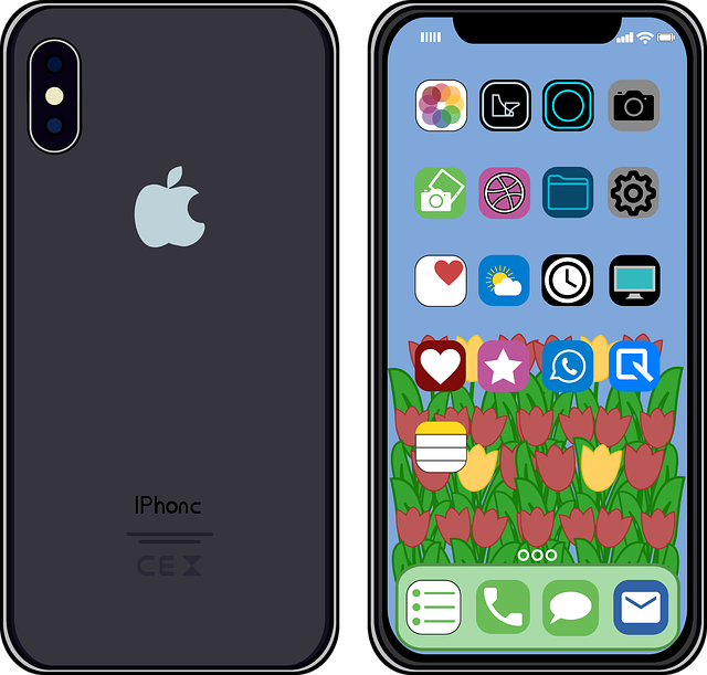 Grafisk, Iphone X, Mobil, Celle, Telefon