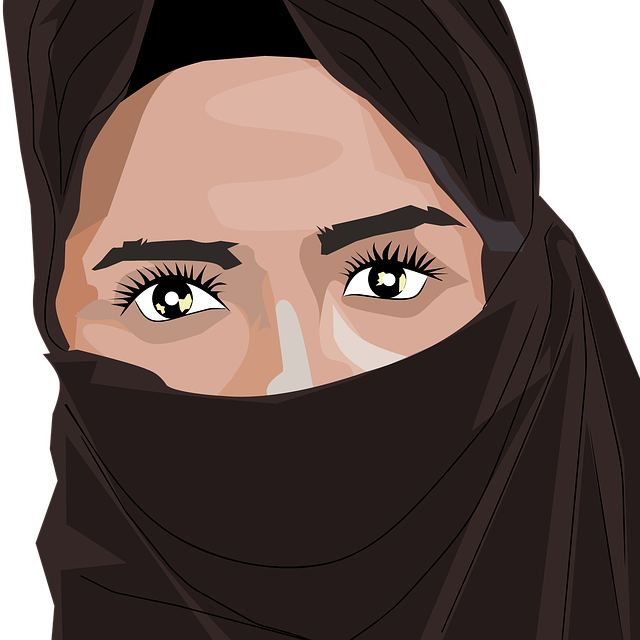 Free Woman Masked illustration and picture