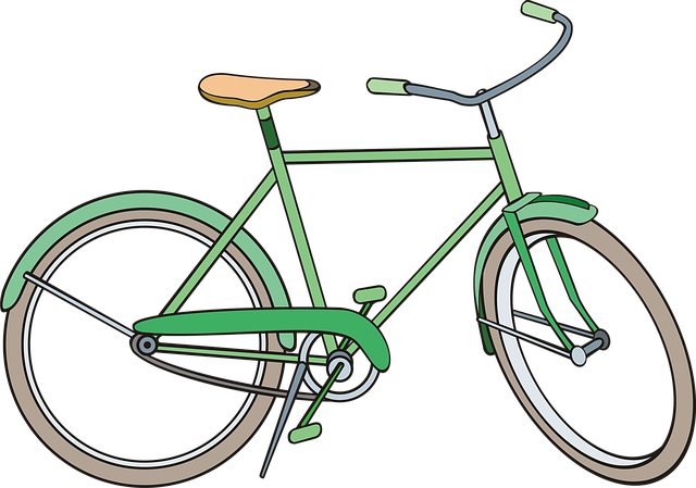 Free bicycle bike transport illustration