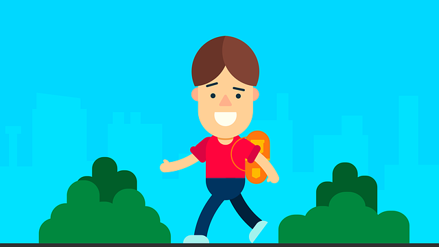 Free kid student study vector