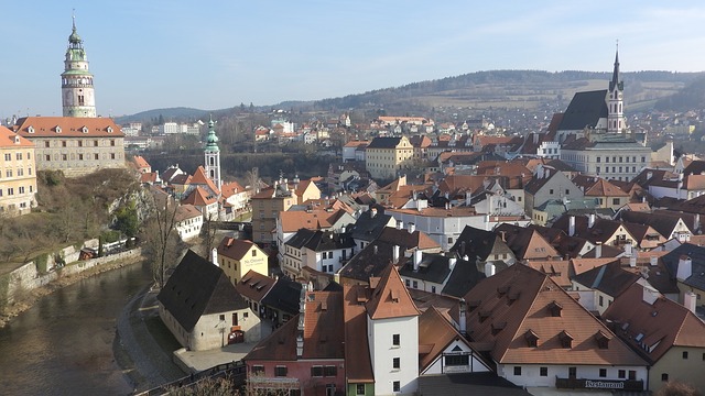 Tsjechische Krumlov, Kasteel, Unesco