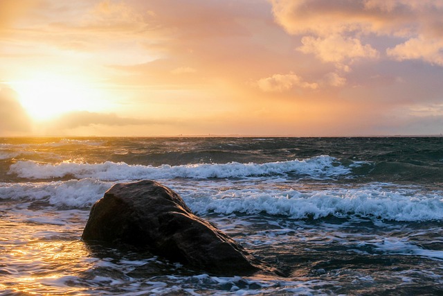Free Sunset Waters photo and picture