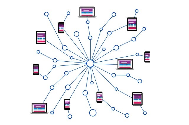 Free technology internet connection illustration