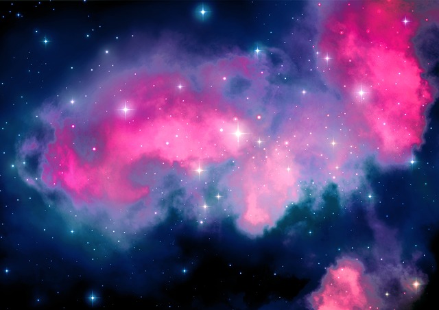 Free astronomy galaxy fog illustration