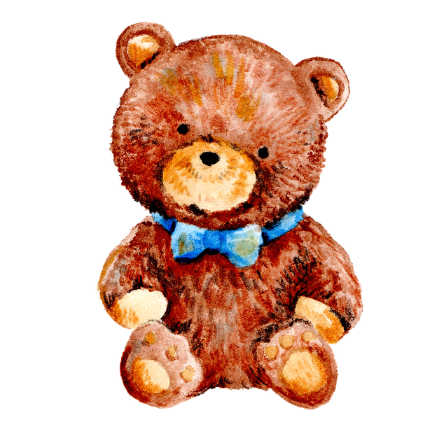 Bjørn, Bamse, Legetøj, Sød, Kælne, Fyldt