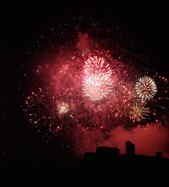 Fyrværkeri, Eksplosion, Festival, Flamme