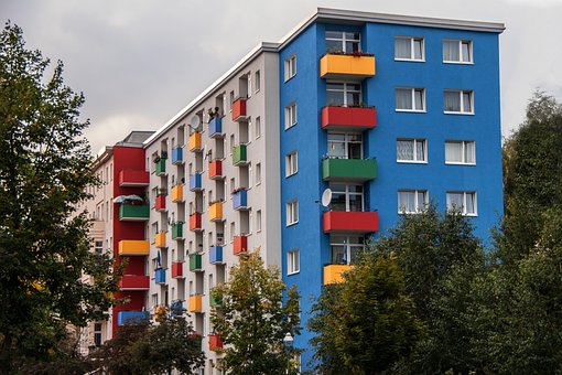 Berlin, Arkitektur, Hus, Bygning, Himmel
