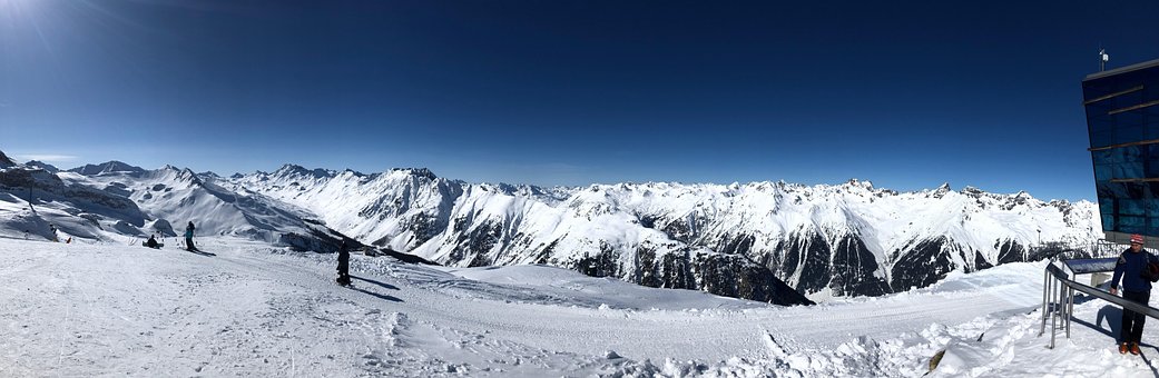 Ischgl, Piste, Winter, Skifahren