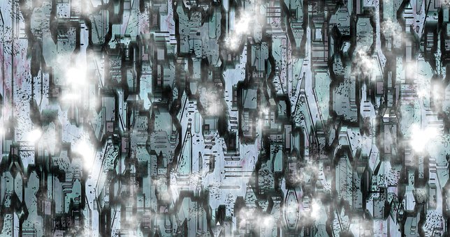 Extraterrestre, Air, Satellite, Texture