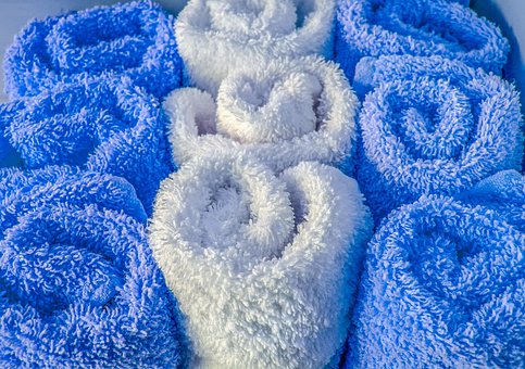 Wol, Fluffy, Handdoek, Katoen, Patroon