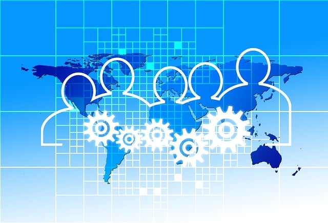 Free world population international illustration