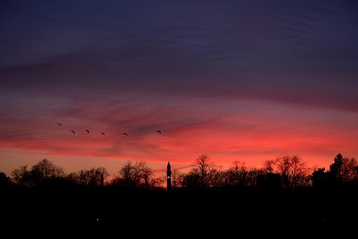 Sonnenuntergang, Sonnenaufgang, Natur