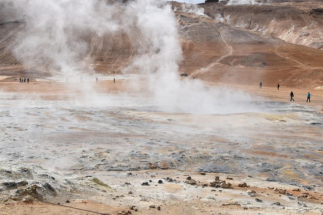 Free Steam Hot Spring photo and picture