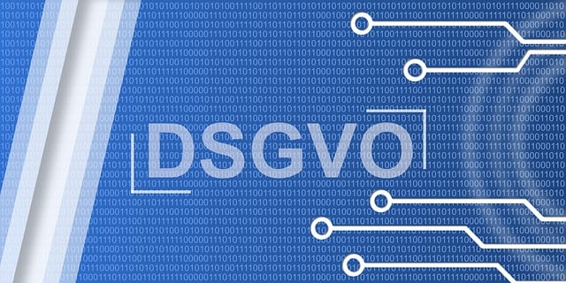 Free dsgvo privacy policy security illustration