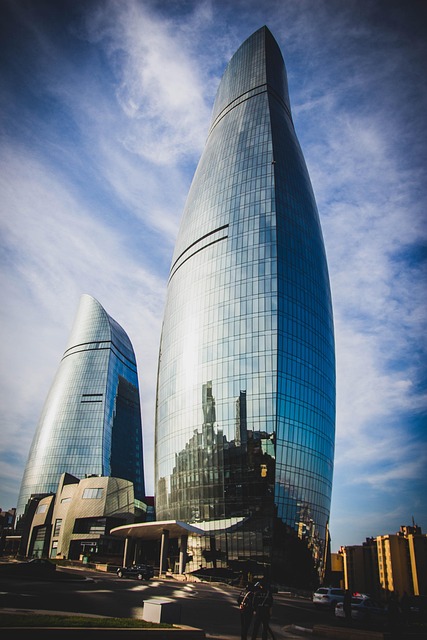 Skyskraber, By, Arkitektur, Bybillede