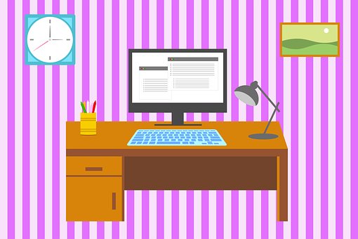 Escritório Em Casa Escritório Em Casa, Espaço De Trabalho