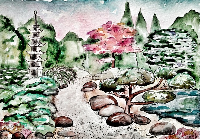 Japanischer Garten, Ost, Die Natur