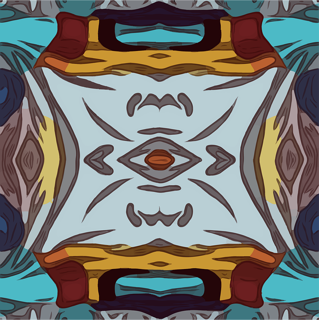 Free repeating southwestern beautiful wallpaper vector