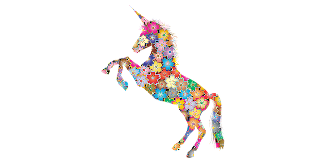 Einhorn, Pferd, Blume, Blumenhändler
